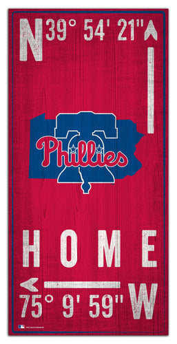 Philadelphia Phillies 1034-Coordinate 6x12