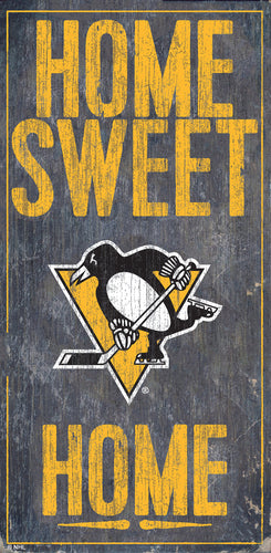 Pittsburgh Penguins 0653-Home Sweet Home 6x12