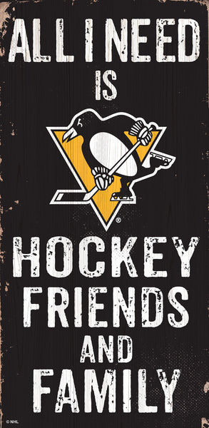 Pittsburgh Penguins 0738-Friends and Family 6x12