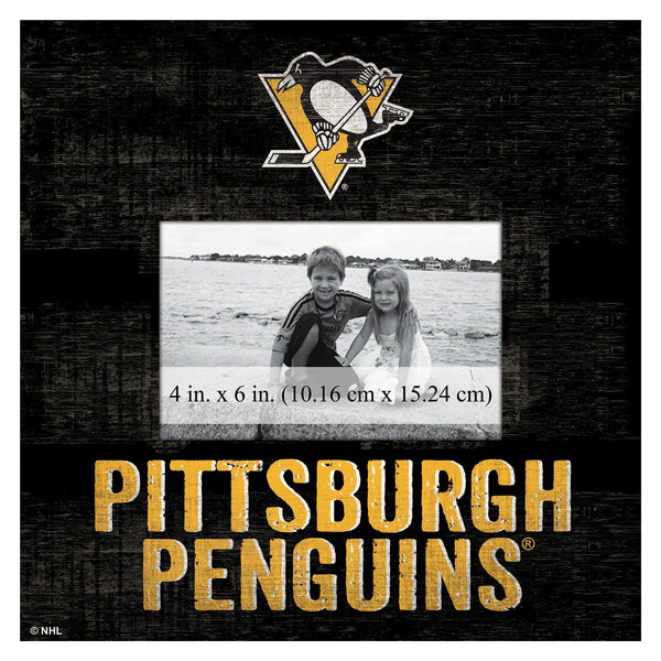Pittsburgh Penguins 0739-Team Name 10x10 Frame