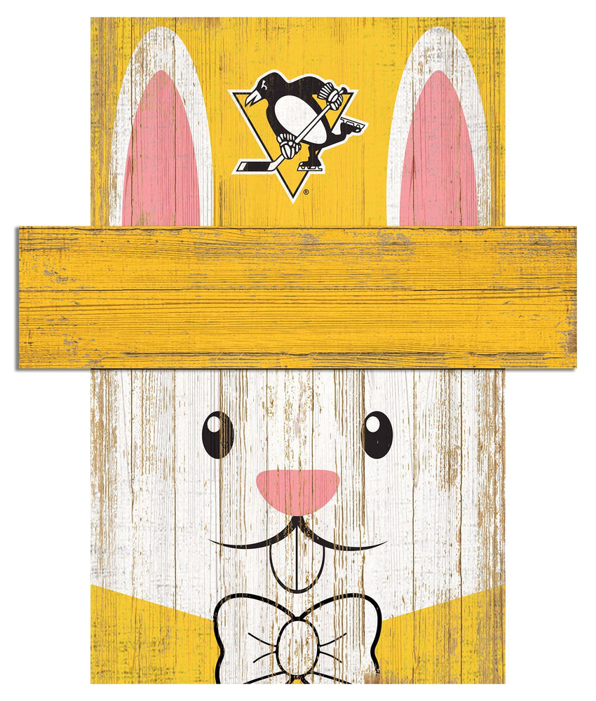 Pittsburgh Penguins 0918-Easter Bunny Head
