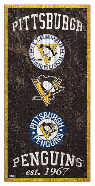 Pittsburgh Penguins 1011-Heritage 6x12