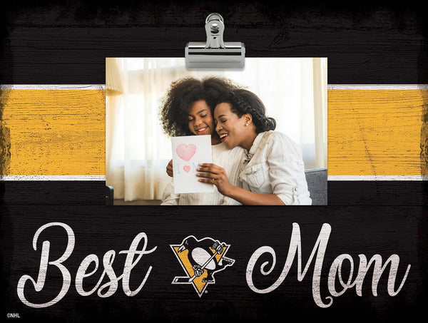 Pittsburgh Penguins 2017-Best Mom Clip Frame