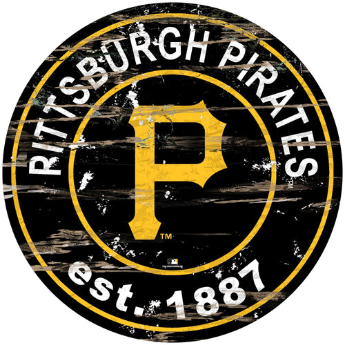 Pittsburgh Pirates 0659-Established Date Round