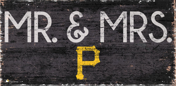 Pittsburgh Pirates 0732-Mr. and Mrs. 6x12