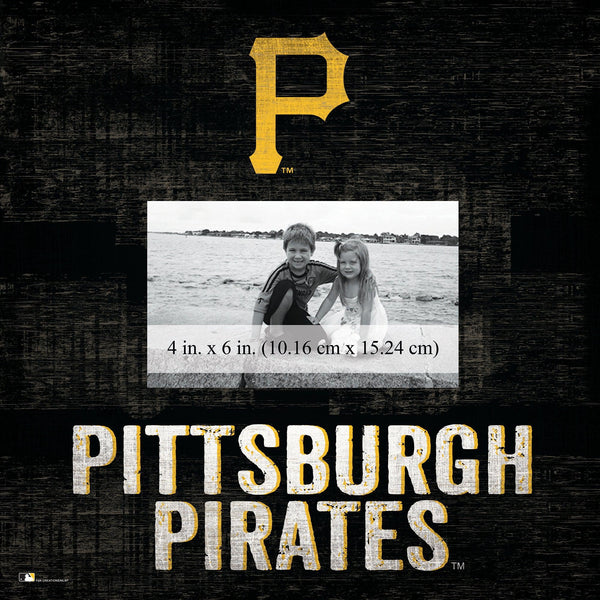 Pittsburgh Pirates 0739-Team Name 10x10 Frame