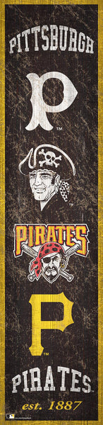 Pittsburgh Pirates 0787-Heritage Banner 6x24