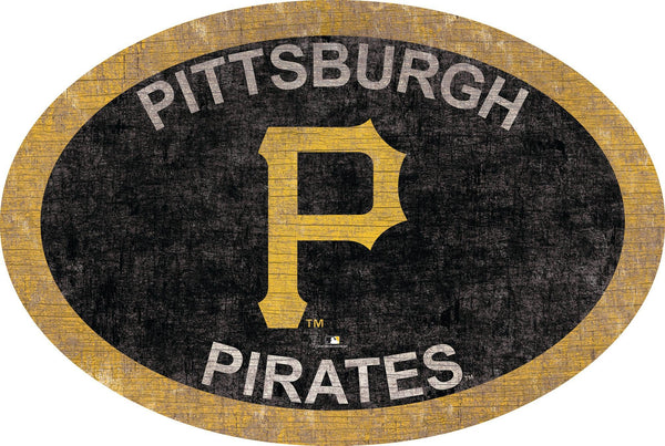 Pittsburgh Pirates 0805-46in Team Color Oval