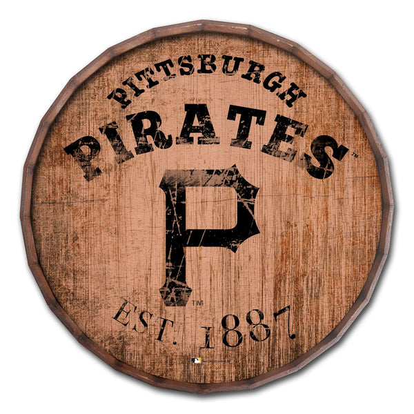 Pittsburgh Pirates 0938-Est date barrel top 16"
