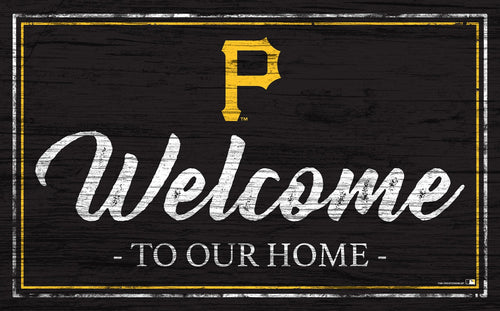 Pittsburgh Pirates 0977-Welcome Team Color 11x19