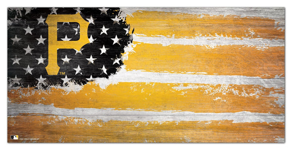 Pittsburgh Pirates 1007-Flag 6x12