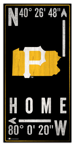 Pittsburgh Pirates 1034-Coordinate 6x12