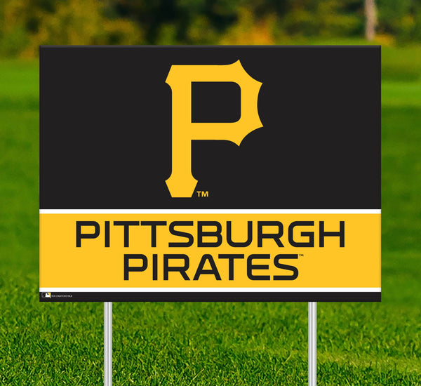 Pittsburgh Pirates 2032-18X24 Team Name Yard Sign