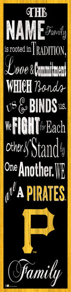 Pittsburgh Pirates P0891-Family Banner 6x24