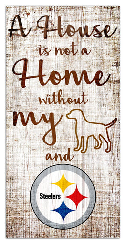 Pittsburgh Steelers 0867-A House is not a Home 6x12