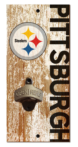Pittsburgh Steelers 0979-Bottle Opener 6x12