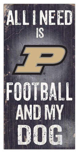 Purdue Boilermakers 0640-All I Need 6x12