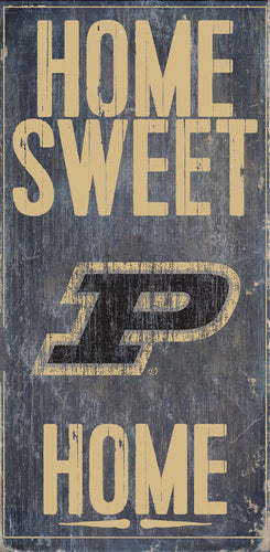 Purdue Boilermakers 0653-Home Sweet Home 6x12