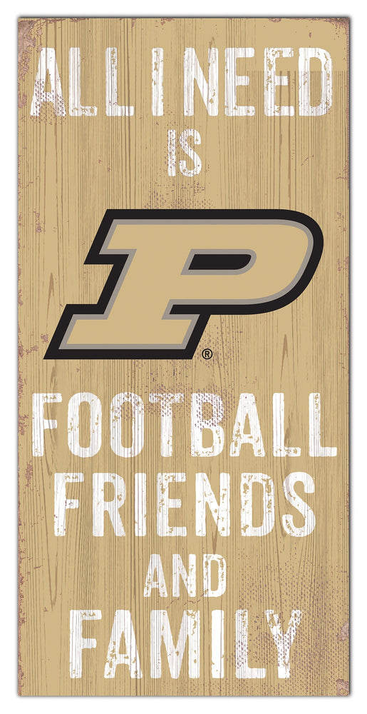Purdue Boilermakers 0738-Friends and Family 6x12