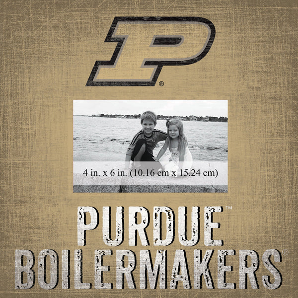 Purdue Boilermakers 0739-Team Name 10x10 Frame