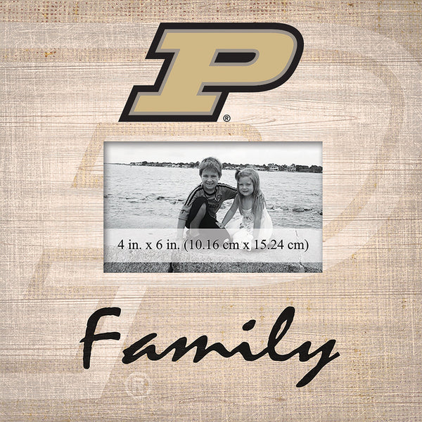 Purdue Boilermakers 0943-Family Frame