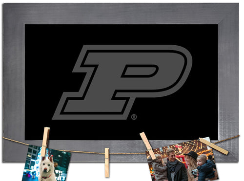 Purdue Boilermakers 1016-Blank Chalkboard with frame & clothespins