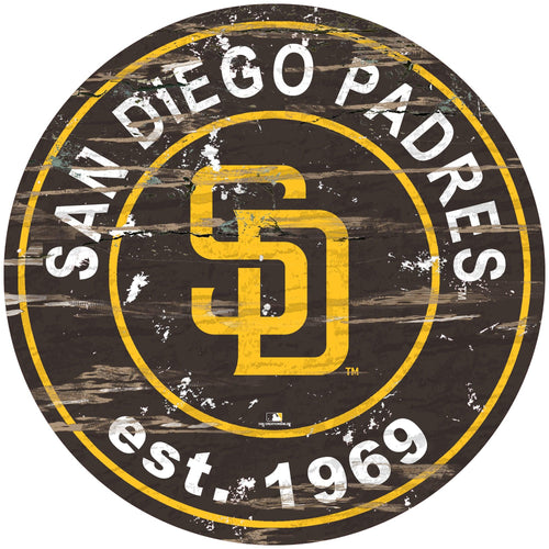 San Diego Padres 0659-Established Date Round