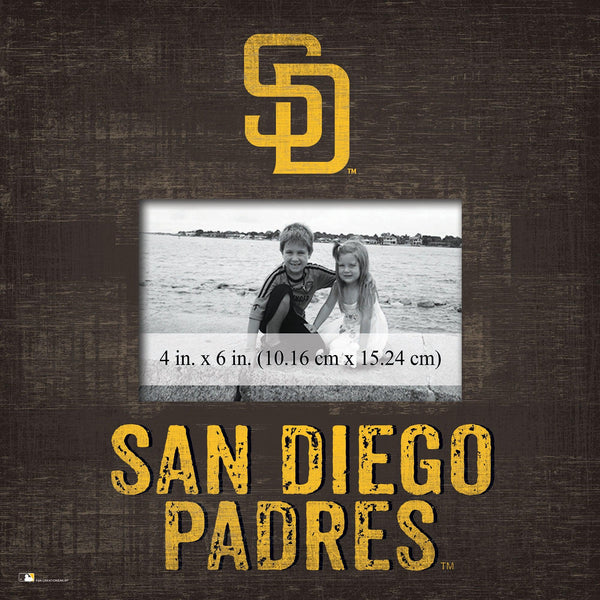San Diego Padres 0739-Team Name 10x10 Frame