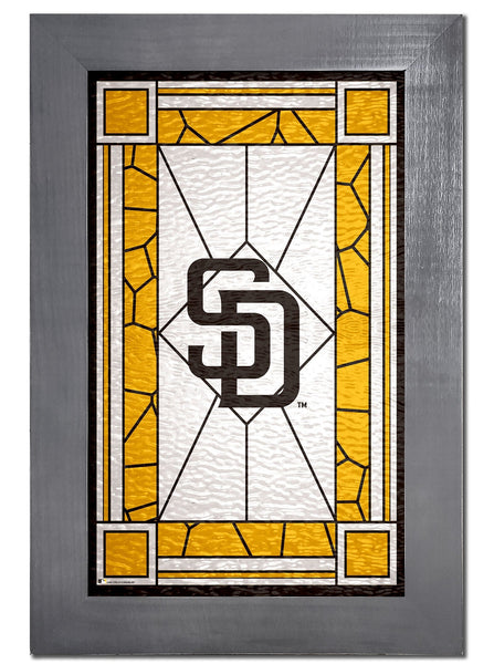 San Diego Padres 1017-Stained Glass
