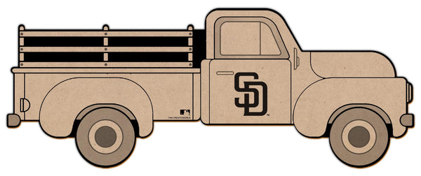San Diego Padres 1083-15" Truck coloring sign