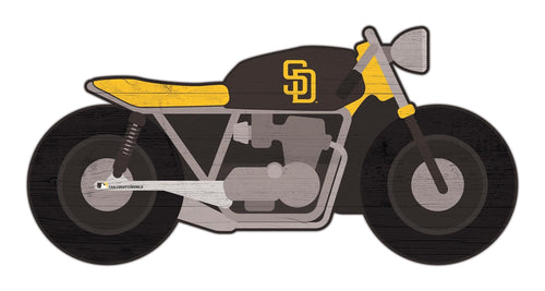 San Diego Padres 2008-12" Motorcycle Cutout