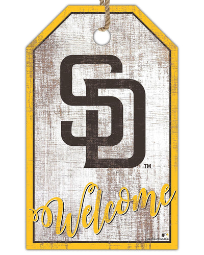 San Diego Padres 2012-11X19 Welcome tag