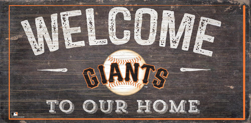 San Francisco Giants 0654-Welcome 6x12