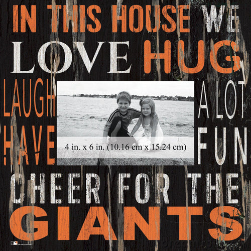 San Francisco Giants 0734-In This House 10x10 Frame