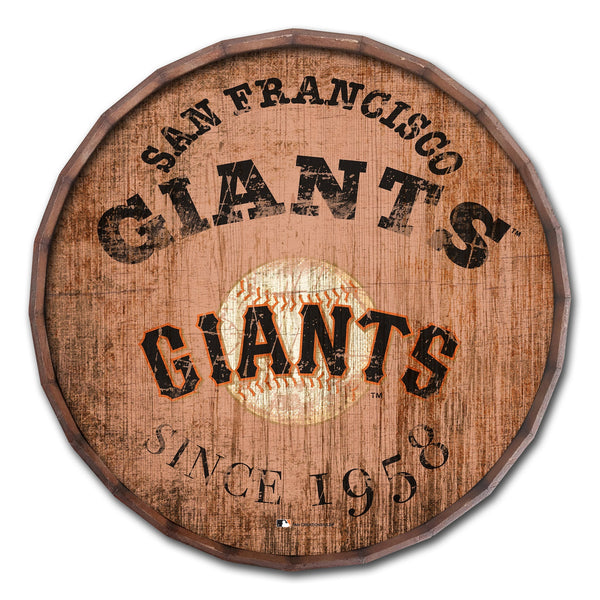San Francisco Giants 0938-Est date barrel top 16"