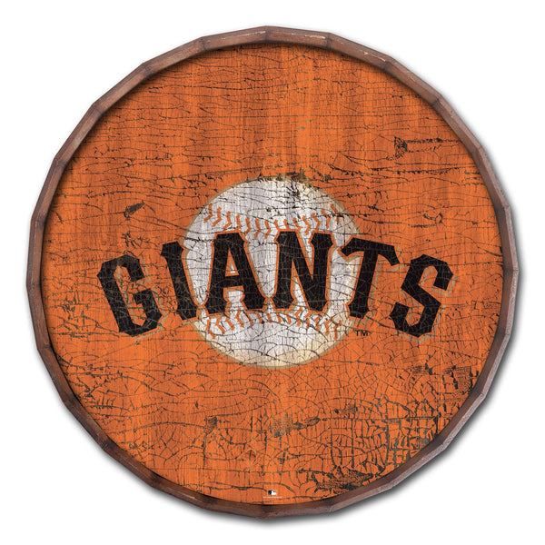 San Francisco Giants 0939-Cracked Color Barrel Top 16"