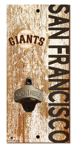 San Francisco Giants 0979-Bottle Opener 6x12
