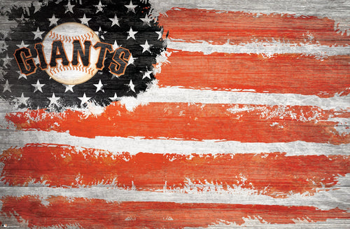 San Francisco Giants 1037-Flag 17x26