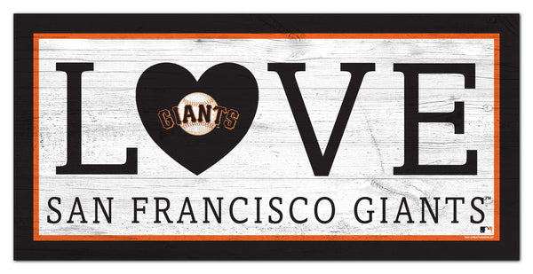 San Francisco Giants 1066-Love 6x12
