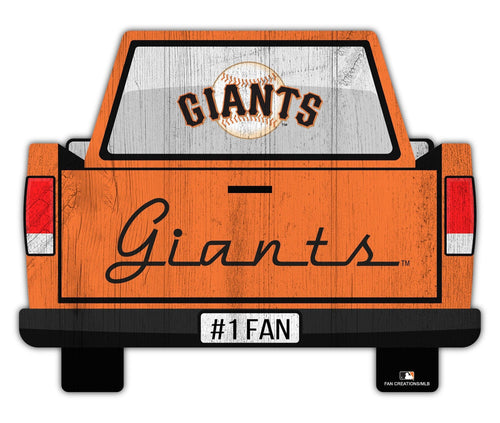 San Francisco Giants 2014-12" Truck back cutout