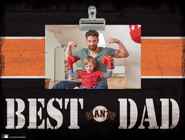 San Francisco Giants 2016-Best Dad Striped Clip Frame