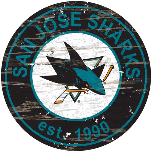 San Jose Sharks 0659-Established Date Round