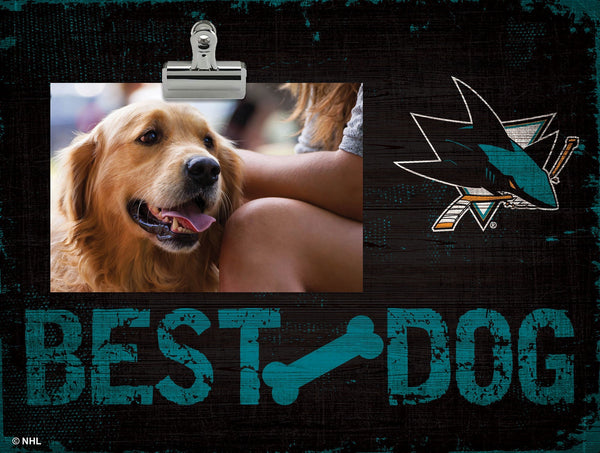 San Jose Sharks 0849-Best Dog Clip Frame