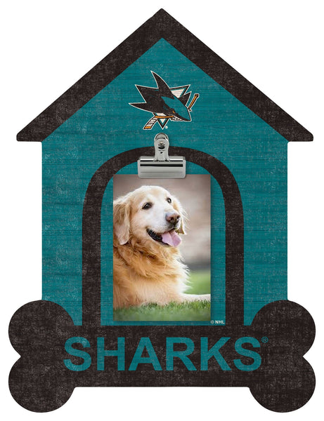 San Jose Sharks 0895-16 inch Dog Bone House