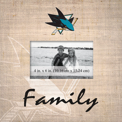 San Jose Sharks 0943-Family Frame