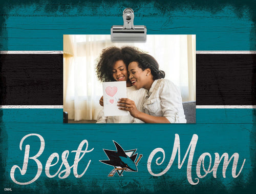 San Jose Sharks 2017-Best Mom Clip Frame