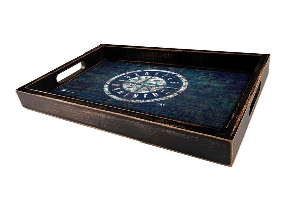 Seattle Mariners 0760-Distressed Tray w/ Team Color