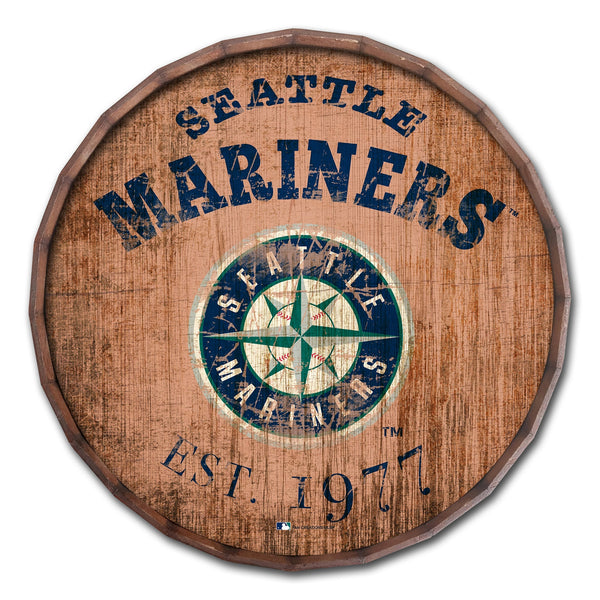 Seattle Mariners 0938-Est date barrel top 16"