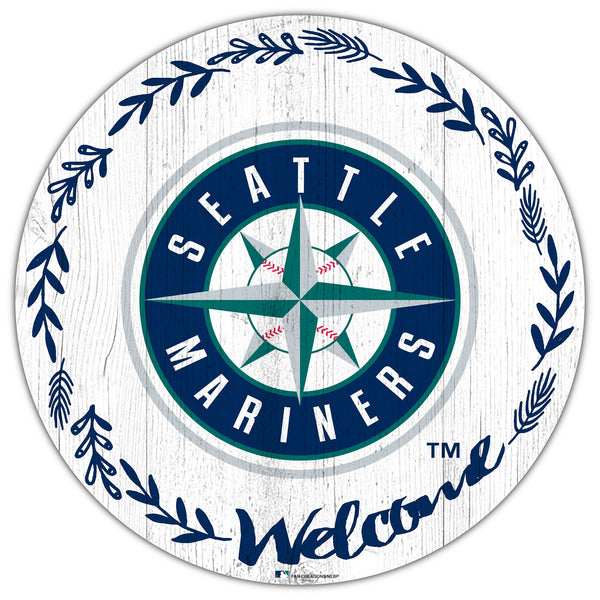 Seattle Mariners 1019-Welcome 12in Circle