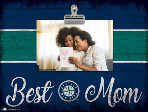 Seattle Mariners 2017-Best Mom Clip Frame